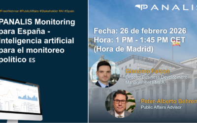 Event: PANALIS Monitoring para España – Inteligencia artificial para el monitoreo político