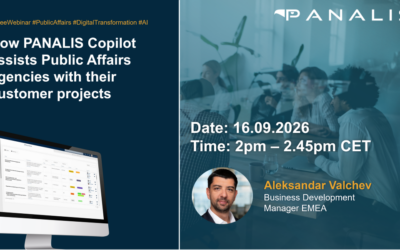 Webinar: How PANALIS Copilot assists Public Affairs agencies with their customer projects