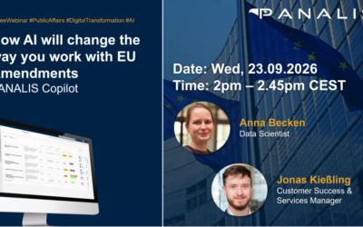 Webinar: How AI will change the way you work with EU Amendments – PANALIS Copilot