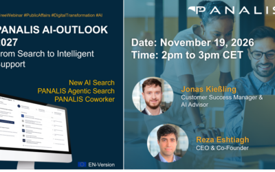 Webinar: PANALIS AI Outlook 2027 – From Search to Intelligent Support